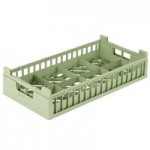 Vollrath 52709 Signature Lemon Drop Full-Size Light Green 20-Compartment 9 1/16