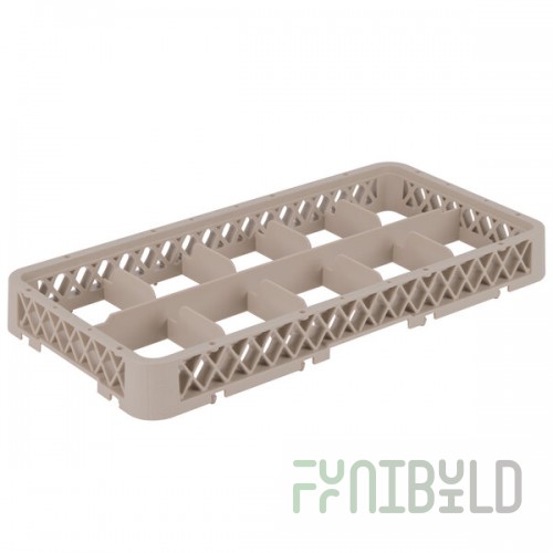 Vollrath HRC Traex® Half-Size Beige 10-Compartment 1 3/4