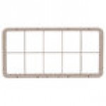 Vollrath HRC Traex® Half-Size Beige 10-Compartment 1 3/4 Vollrath HRC Traex® Half-Size Beige 10-Compartment 1 3/4