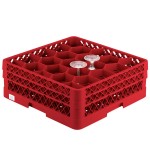 Vollrath TR11GG Traex® Rack Max Full-Size Red 20-Compartment 6 3/8
