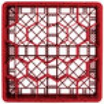 Vollrath TR11GG Traex® Rack Max Full-Size Red 20-Compartment 6 3/8
