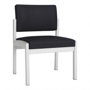 Lesro Lenox Steel Patriot Plus Black Vinyl Guest Chair Lesro Lenox Steel Patriot Plus Black Vinyl Guest Chair