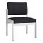 Lesro Lenox Steel Patriot Plus Black Vinyl Guest Chair Lesro Lenox Steel Patriot Plus Black Vinyl Guest Chair