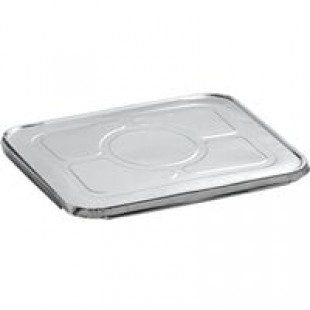 Western Plastics Half Size Foil Steam Table Pan Lid - 100/Case