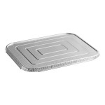 Western Plastics Half Size Foil Steam Table Pan Lid - 100/Case Western Plastics Half Size Foil Steam Table Pan Lid - 100/Case
