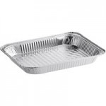 Western Plastics Half Size Foil Steam Table Pan Lid - 100/Case Western Plastics Half Size Foil Steam Table Pan Lid - 100/Case