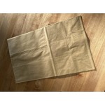 Choice 1/6 57 lb. White Heavy-Duty Paper Customizable Barrel Sack - 500/Case