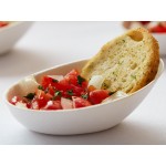 EcoChoice 1 oz. Compostable White Plant Fiber Appetizer Bowl - 25/Pack EcoChoice 1 oz. Compostable White Plant Fiber Appetizer Bowl - 25/Pack
