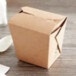 Fold-Pak Earth 16MWEARTHM 16 oz. Microwaveable Paper Take-Out Container - 450/Case