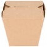 Fold-Pak Earth 16MWEARTHM 16 oz. Microwaveable Paper Take-Out Container - 450/Case