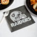 Creative Converting Las Vegas Raiders 2-Ply Luncheon Napkin - 192/Case Creative Converting Las Vegas Raiders 2-Ply Luncheon Napkin - 192/Case