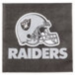Creative Converting Las Vegas Raiders 2-Ply Luncheon Napkin - 192/Case Creative Converting Las Vegas Raiders 2-Ply Luncheon Napkin - 192/Case
