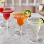 Visions 2 oz. Clear Plastic Mini Margarita Glass - 120/Case