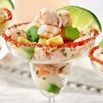 Visions 2 oz. Clear Plastic Mini Margarita Glass - 120/Case