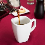 Libbey Slate 9 oz. Ultra Bright White Tall Porcelain Cup - Sample Libbey Slate 9 oz. Ultra Bright White Tall Porcelain Cup - Sample