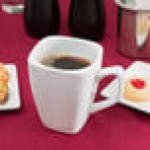 Libbey Slate 9 oz. Ultra Bright White Tall Porcelain Cup - Sample Libbey Slate 9 oz. Ultra Bright White Tall Porcelain Cup - Sample