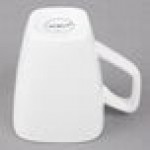 Libbey Slate 9 oz. Ultra Bright White Tall Porcelain Cup - Sample Libbey Slate 9 oz. Ultra Bright White Tall Porcelain Cup - Sample