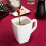 Libbey Slate 9 oz. Ultra Bright White Tall Porcelain Cup - Sample Libbey Slate 9 oz. Ultra Bright White Tall Porcelain Cup - Sample