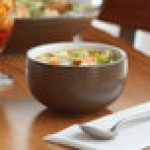 Acopa Embers 13 oz. Hickory Brown Matte Stoneware Bowl - Sample Acopa Embers 13 oz. Hickory Brown Matte Stoneware Bowl - Sample