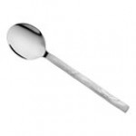 Acopa Architect 18/10 Stainless Steel Forged Extra Heavy Weight Flatware 5-Piece Set - Sample