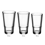 Acopa Select 16 oz. Stackable Cooler / Mixing Glass - Sample