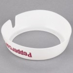 TableCraft CM14 Imprinted White Plastic 