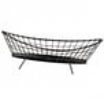 TableCraft GMT2412 Grand Master Transformer Oblong Black Metal Basket - 24 TableCraft GMT2412 Grand Master Transformer Oblong Black Metal Basket - 24