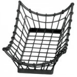 TableCraft GMT2412 Grand Master Transformer Oblong Black Metal Basket - 24 TableCraft GMT2412 Grand Master Transformer Oblong Black Metal Basket - 24