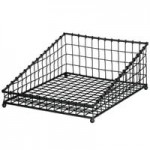 TableCraft GMT2412 Grand Master Transformer Oblong Black Metal Basket - 24 TableCraft GMT2412 Grand Master Transformer Oblong Black Metal Basket - 24