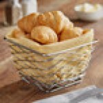 American Metalcraft BNRB46C Square Birdnest Chrome Basket / Riser - 6 American Metalcraft BNRB46C Square Birdnest Chrome Basket / Riser - 6