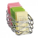American Metalcraft BNRB46C Square Birdnest Chrome Basket / Riser - 6 American Metalcraft BNRB46C Square Birdnest Chrome Basket / Riser - 6