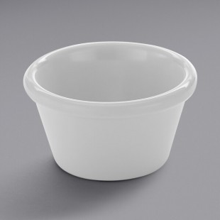 American Metalcraft 3 oz. Smooth White Melamine Ramekin - 12/Case American Metalcraft 3 oz. Smooth White Melamine Ramekin - 12/Case