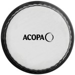 Acopa 4.5 oz. Glossy Black Fluted Stoneware Ramekin - 48/Case Acopa 4.5 oz. Glossy Black Fluted Stoneware Ramekin - 48/Case