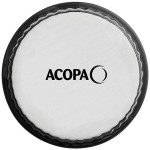 Acopa 4.5 oz. Glossy Black Fluted Stoneware Ramekin - 48/Case Acopa 4.5 oz. Glossy Black Fluted Stoneware Ramekin - 48/Case