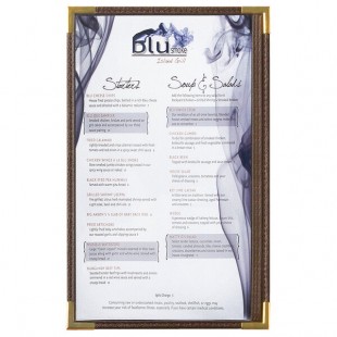 Menu Solutions RS33D BRN GLD Royal 8 1/2