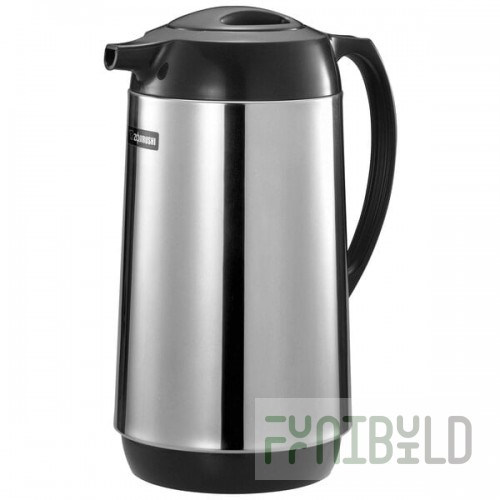 Zojirushi AHGB-10SE 34 oz. Glass-Lined Stainless Steel Carafe with Twist-Open Stopper