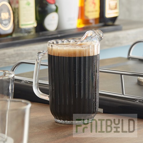 Cambro P480CW135 Camwear® 48 oz. Clear Customizable Plastic Pitcher