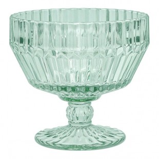 Zwiesel Fortessa Archie 10 oz. Verde Round Glass Footed Dessert Bowl - 6/Case Zwiesel Fortessa Archie 10 oz. Verde Round Glass Footed Dessert Bowl - 6/Case