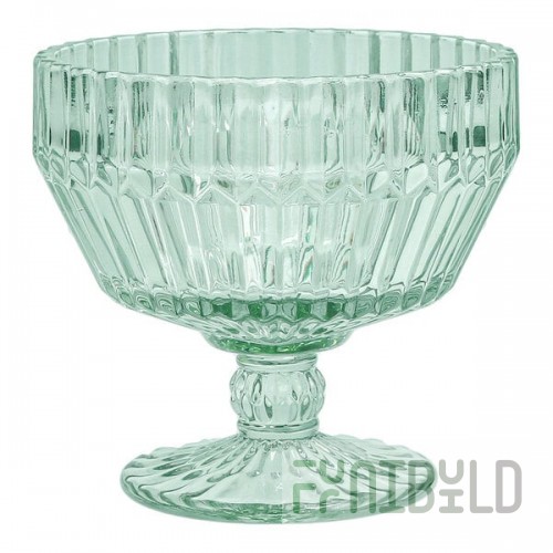 Zwiesel Fortessa Archie 10 oz. Verde Round Glass Footed Dessert Bowl - 6/Case