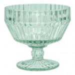 Zwiesel Fortessa Archie 10 oz. Verde Round Glass Footed Dessert Bowl - 6/Case Zwiesel Fortessa Archie 10 oz. Verde Round Glass Footed Dessert Bowl - 6/Case