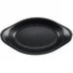 Hall China from Steelite International HL5200AFCA Foundry 6 oz. Black China Rarebit / Au Gratin Dish - 24/Case Hall China from Steelite International HL5200AFCA Foundry 6 oz. Black China Rarebit / Au Gratin Dish - 24/Case
