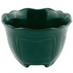 Bon Chef 9060 1.5 Qt. Hunter Green Sandstone Finish Cast Aluminum Garnish Bowl Bon Chef 9060 1.5 Qt. Hunter Green Sandstone Finish Cast Aluminum Garnish Bowl