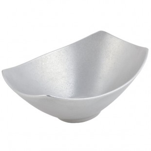 Bon Chef 2515 Gondola 160 oz. Pewter-Glo Cast Aluminum Bowl Bon Chef 2515 Gondola 160 oz. Pewter-Glo Cast Aluminum Bowl