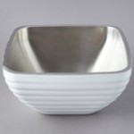 Vollrath 47635 Double Wall Square Beehive 5.2 Qt. Serving Bowl Vollrath 47635 Double Wall Square Beehive 5.2 Qt. Serving Bowl