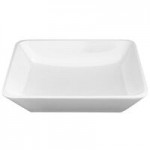 Elite Global Solutions M157OV Belize Display White 3 Qt. Oval Melamine Bowl