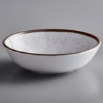 Elite Global Solutions DB8225M Mojave Vintage California 32 oz. Cameo Blue Round Crackle Bowl - 6/Case Elite Global Solutions DB8225M Mojave Vintage California 32 oz. Cameo Blue Round Crackle Bowl - 6/Case