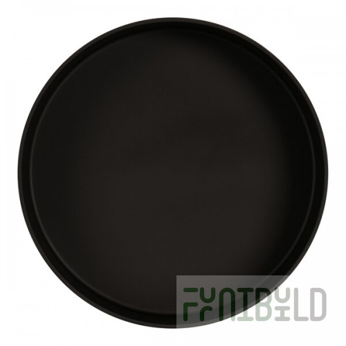 Cal-Mil Hudson 160 oz. Black Round Melamine Bowl