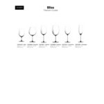 Lucaris Bliss from Anchor Hocking Foodservice 24.5 oz. Bordeaux Wine Glass - 24/Case