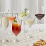 Acopa Elevation 14.5 oz. Glass Goblet - 12/Case Acopa Elevation 14.5 oz. Glass Goblet - 12/Case