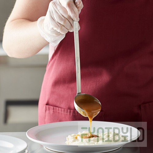 Vollrath 46902 2 oz. Two-Piece Stainless Steel Ladle